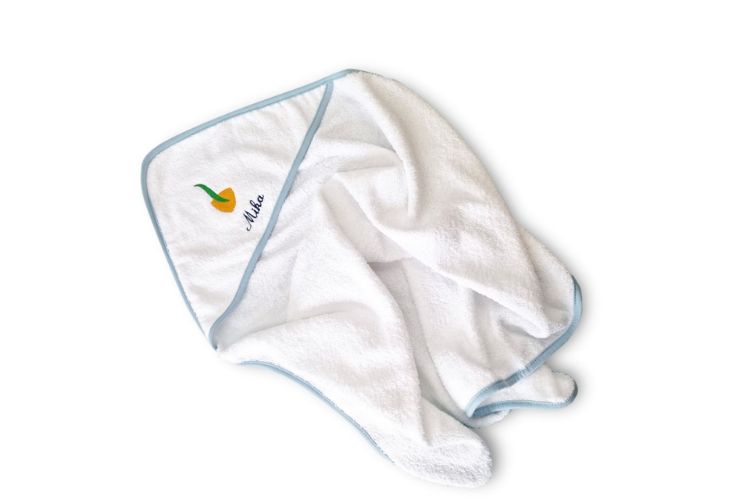 Bild von Babies Hooded Towel Größe 75 x 75